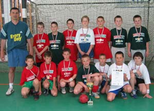 Az aranyrmes oroshzi gyermekcsapat az eredmnyhirdets utn