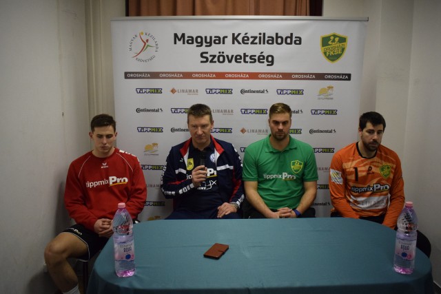 Győri Mátyás, Csoknyai István, Buday Dániel és Herjecszki Balázs (Fotó: Zsedényi Péter - OFKSE.hu)