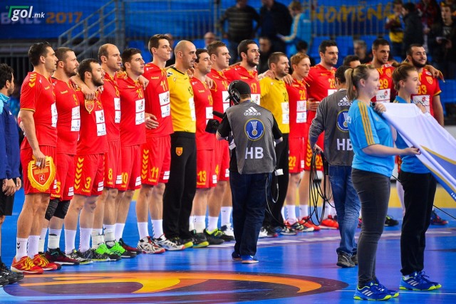 A megfiatalított macedón csapat a várakozásoknak megfelelően szerepelt (Fotó: gol.mk)